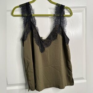 Love Stitch Lace Tank